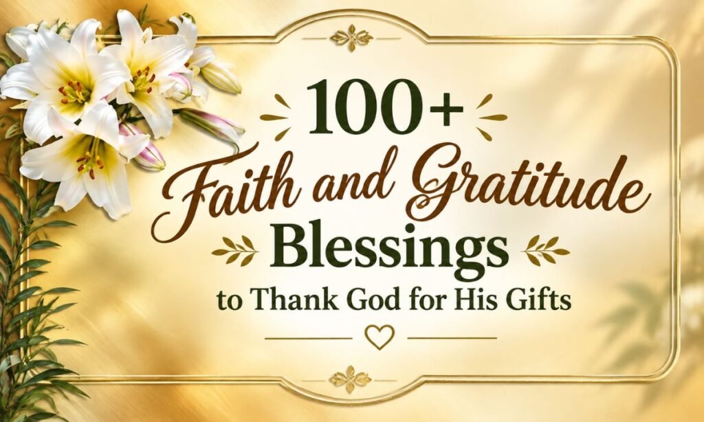 Faith and Gratitude Blessings