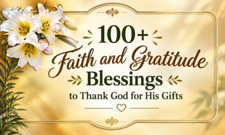 Faith and Gratitude Blessings