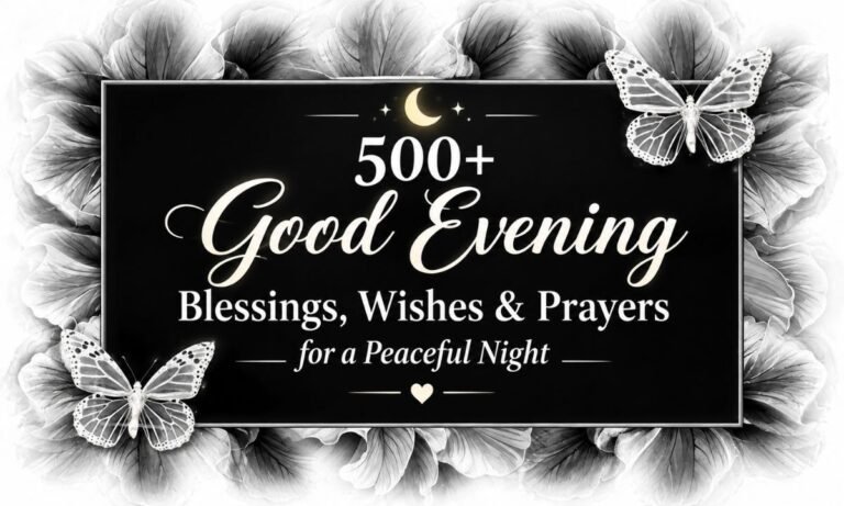 Good Morning Blessings