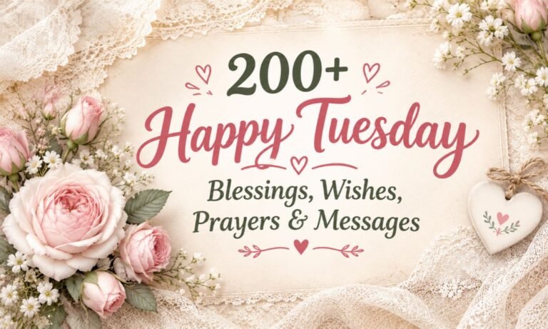 Happy Tuesday Blessings
