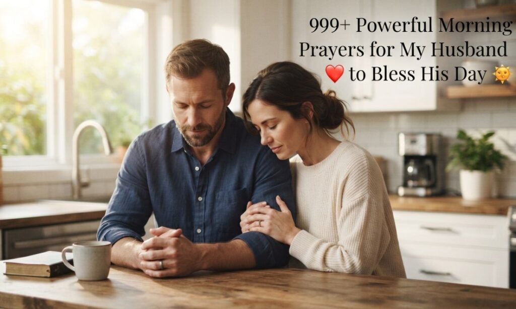 Morning Prayers for My Husband