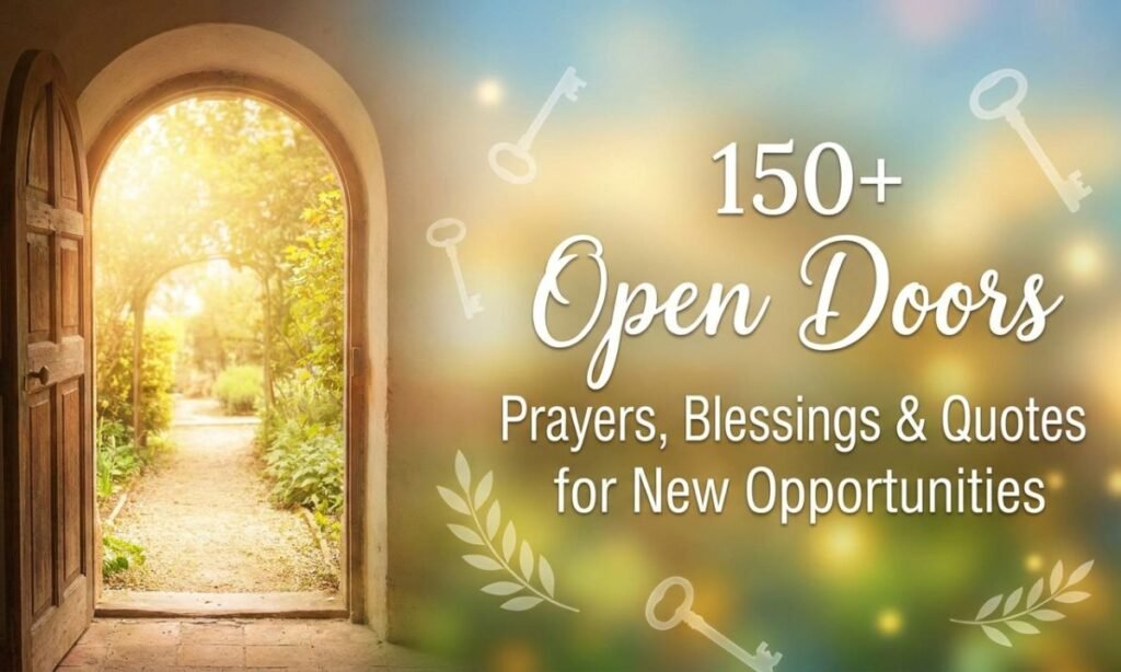 Open Doors Prayers