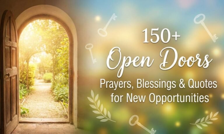 Open Doors Prayers