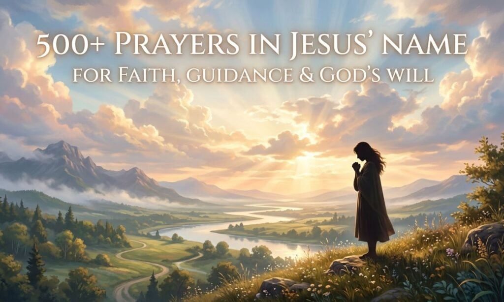 Prayers in Jesus