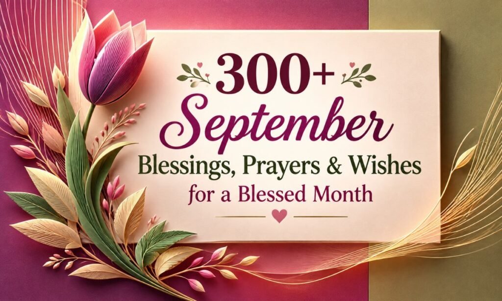 September Blessings