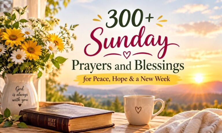 Sunday Prayers and Blessings