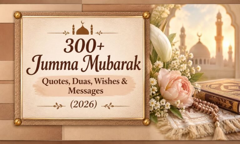 Jumma Mubarak Quotes