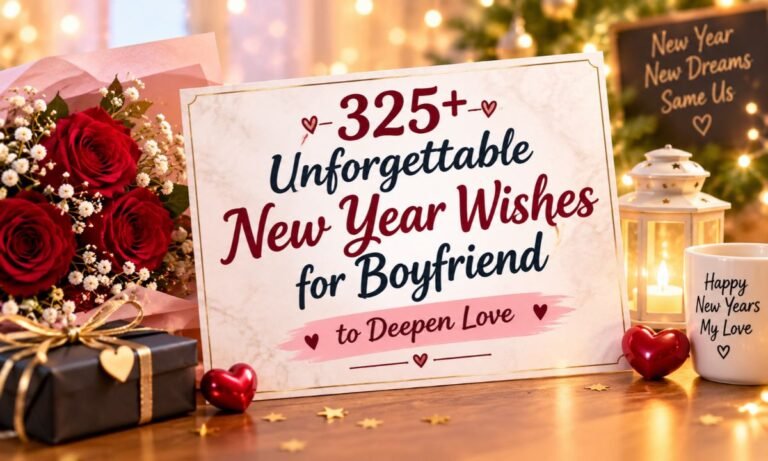 New Year Wishes for Boyfriend