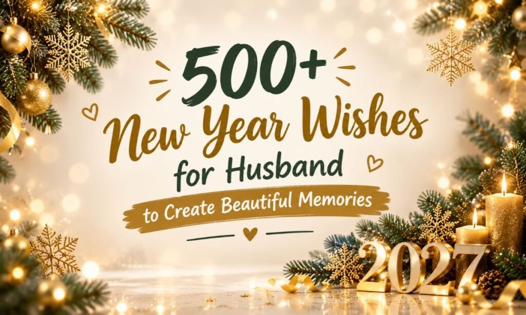 New Year Wishes for Husband